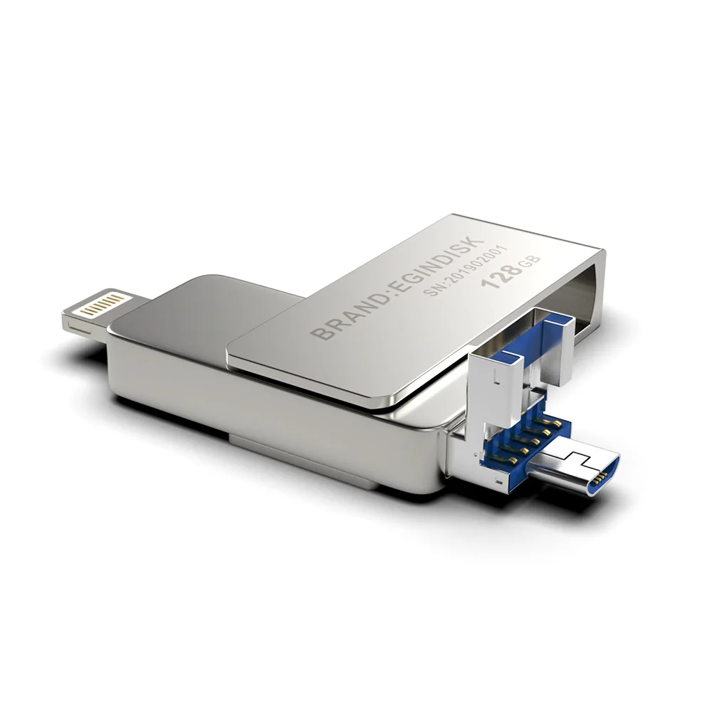 Usb флеш накопитель для iPhone/Android/ПК USB 3 0 с Micro USB/Lightning/Usb|USB флэш-накопители| |