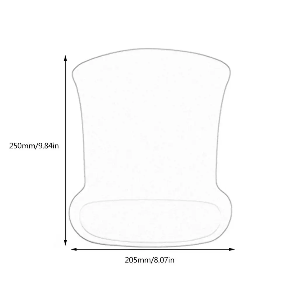 

Mouse Pad Gel Wrist Rest PC Thicken Mouse Pad Support Wrist Comfort Mouse Pad Mat Mice Computer Durable Comfy Mouse Mat