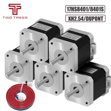 5Pcs 4-lead 17HS8401 Nema17 Stepper Motor 42 Motor 17HS840S 1.7A CE ROSH for 3D Printer Parts CNC Engraving Machine XYZ Motor