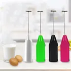 Электрическая мини-мешалка для яиц, взбиватель молока, кофе, венчик, Миксер для яиц на батарейках, кухонный прибор для яиц