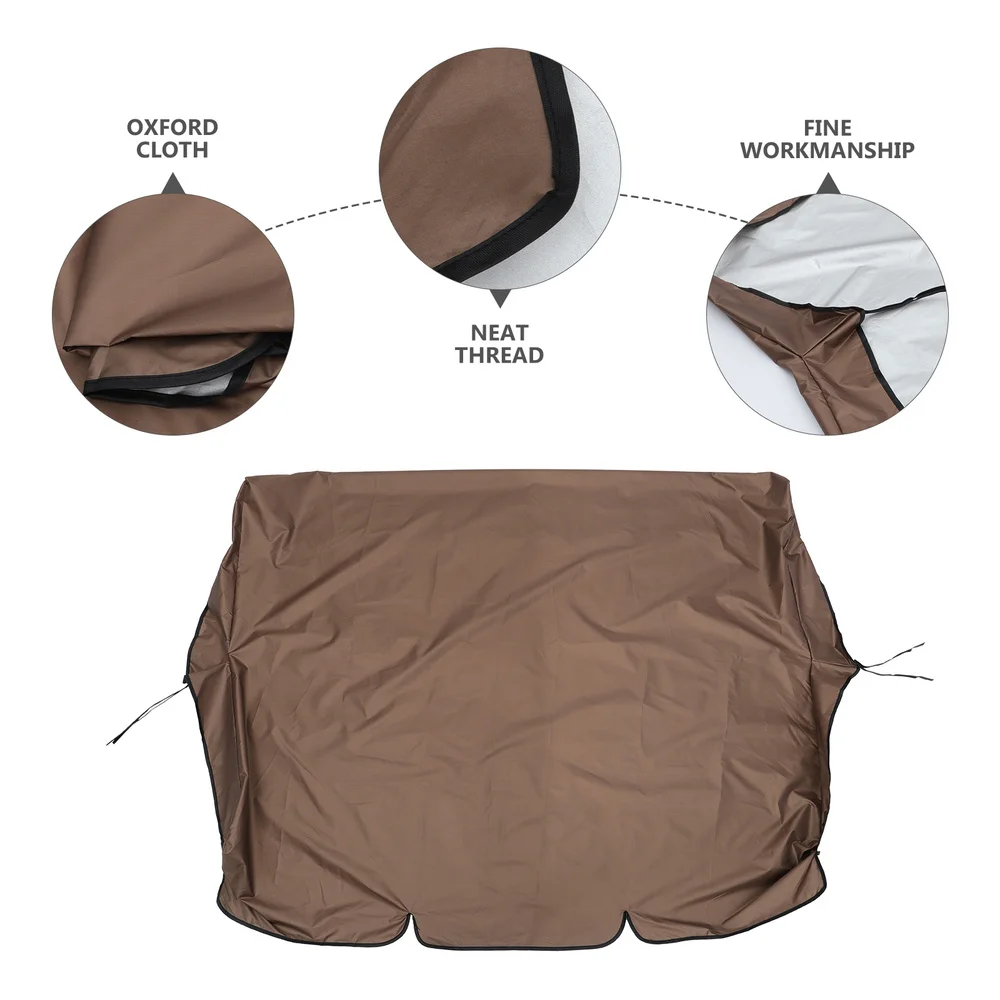 

1pc Swing Seat Cover Dust Proof Weatherproof Swing Seat Covering Protector