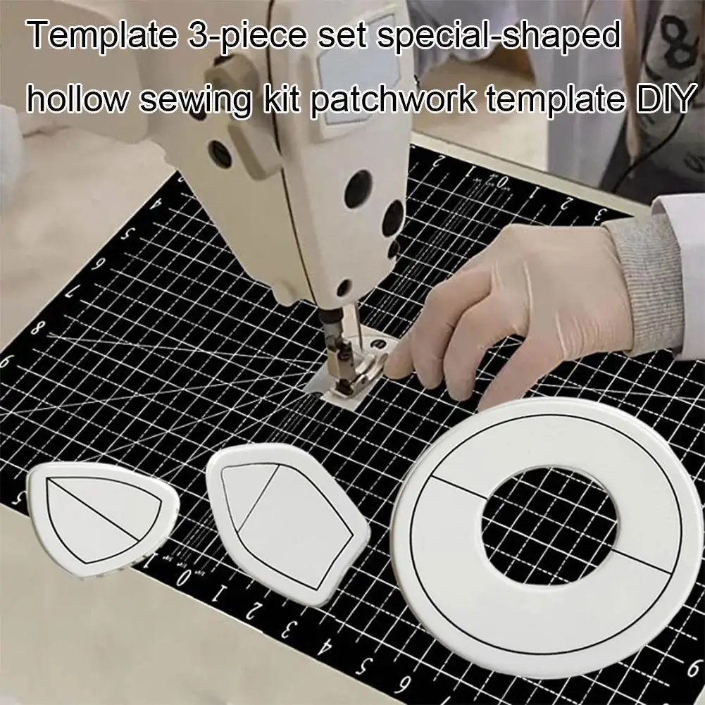 

3 шт./компл. Линейка в стиле пэчворк, «сделай сам», Гибкая линейка для квилтинга, удобная акриловая линейка для шитья, рукоделие, шитье, линейк...