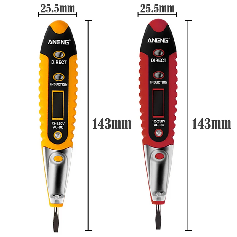 DIDIHOU детектор электричества тестер ручка AC электрическое напряжение ЖК дисплей и