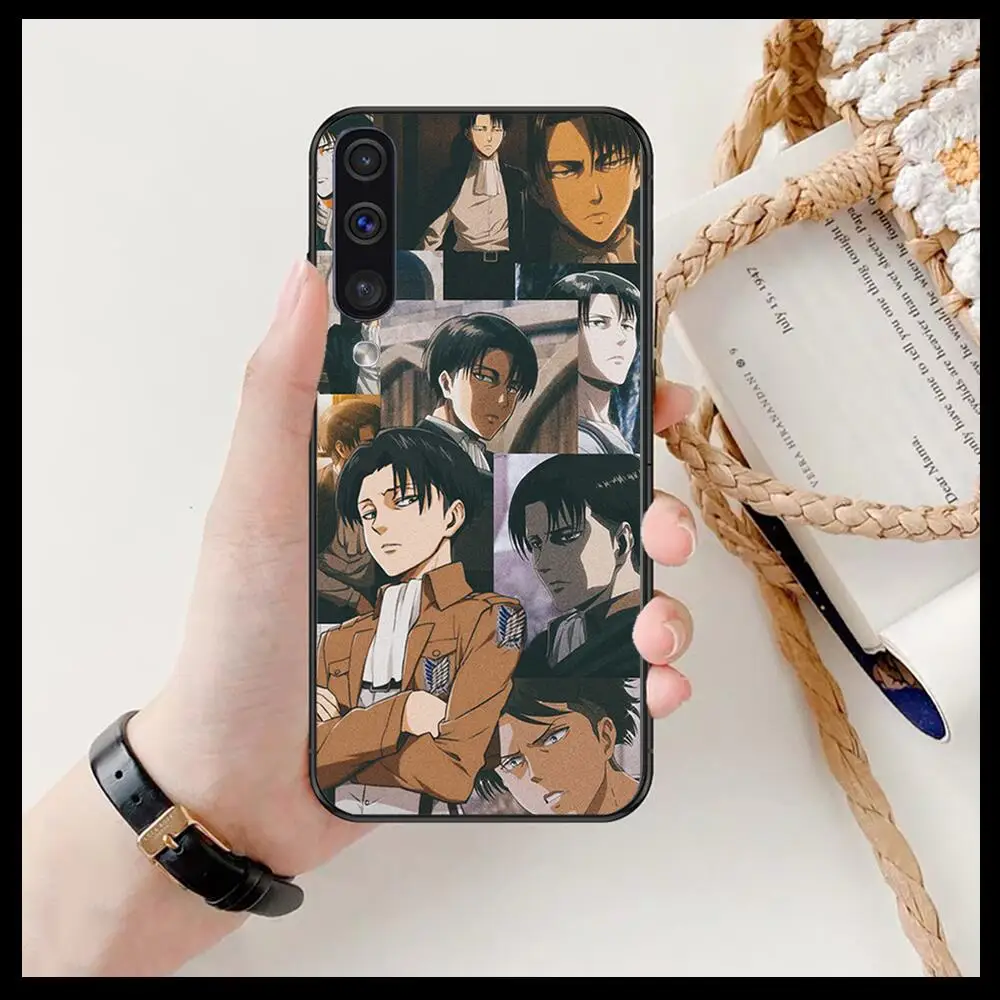 

Levi Ackerman Style Phone cover hull For SamSung Galaxy S 8 9 10 20 S21 S30 Plus Edge E S20 fe 5G Lite Ultra black soft case