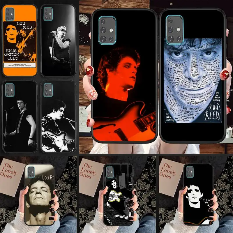 

Lou Reed Transformer Phone Case For Samsung A11 A12 A71 A80 M10 M20 M21 M30 M31 M31S 5G Cover Fundas