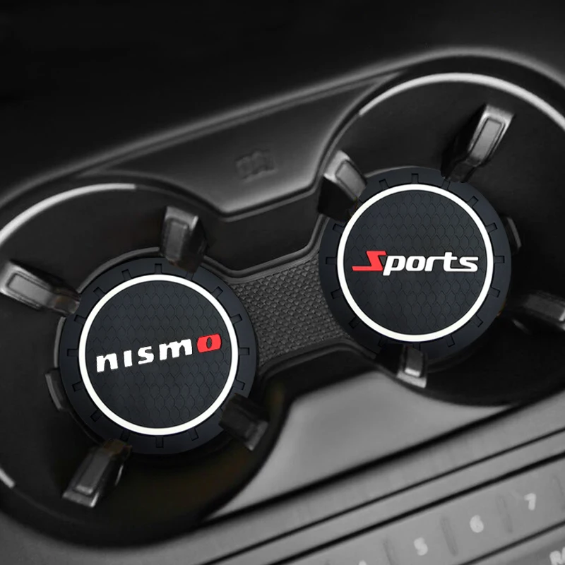 

1pcs Car Coaster Water Bottle Holder Anti Slip Pad Silica Gel Mat For Buick Regal GS GL6 GL8 Avenir Lacrosse Riviera Envision