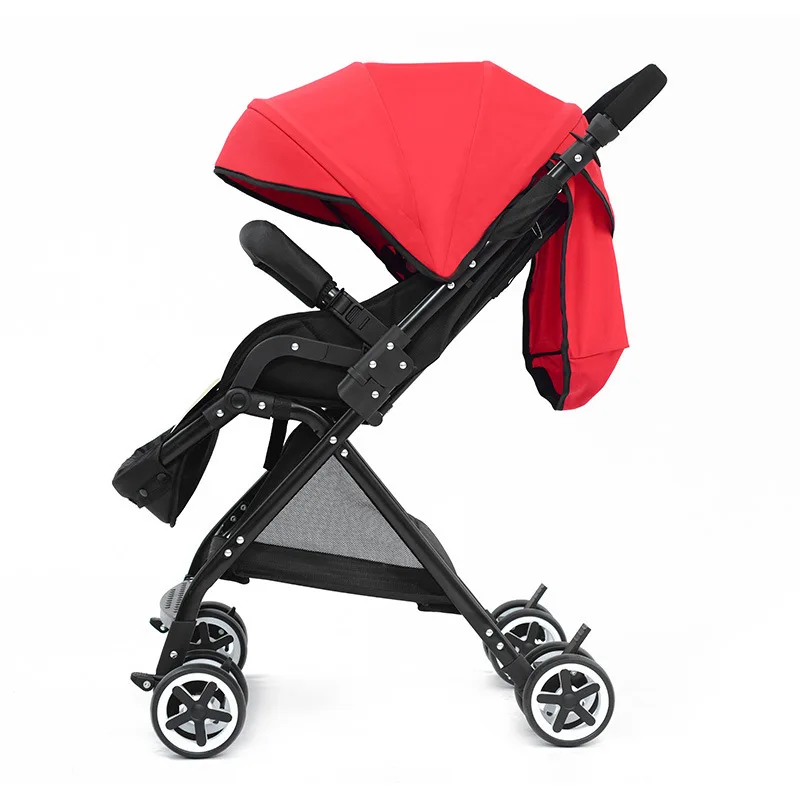 Коляска высокого качества детская коляска откидная и складная