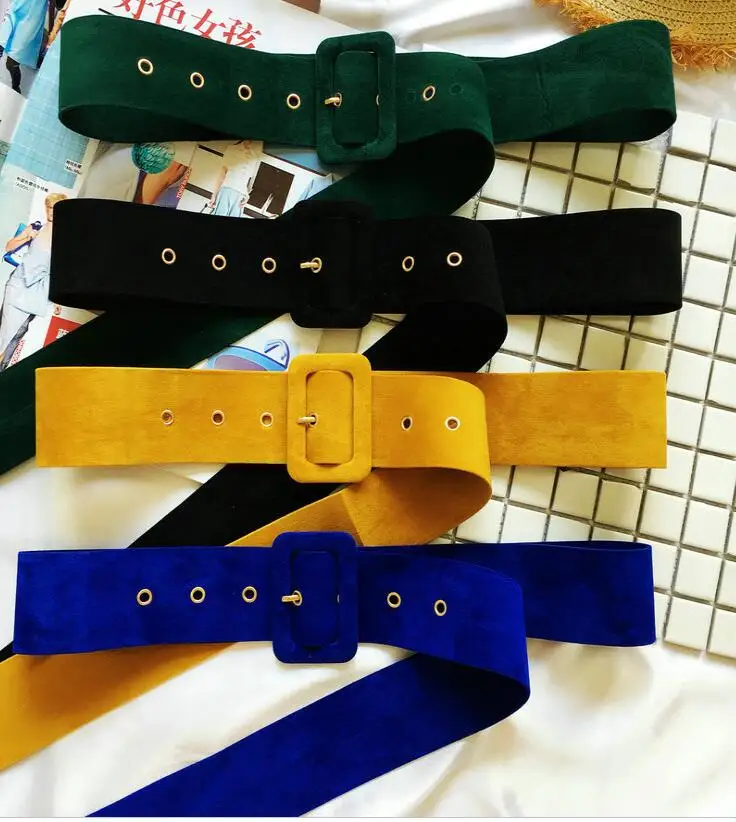 Женское бархатное плиссированное платье корсеты широкий пояс с украшением R1747 |