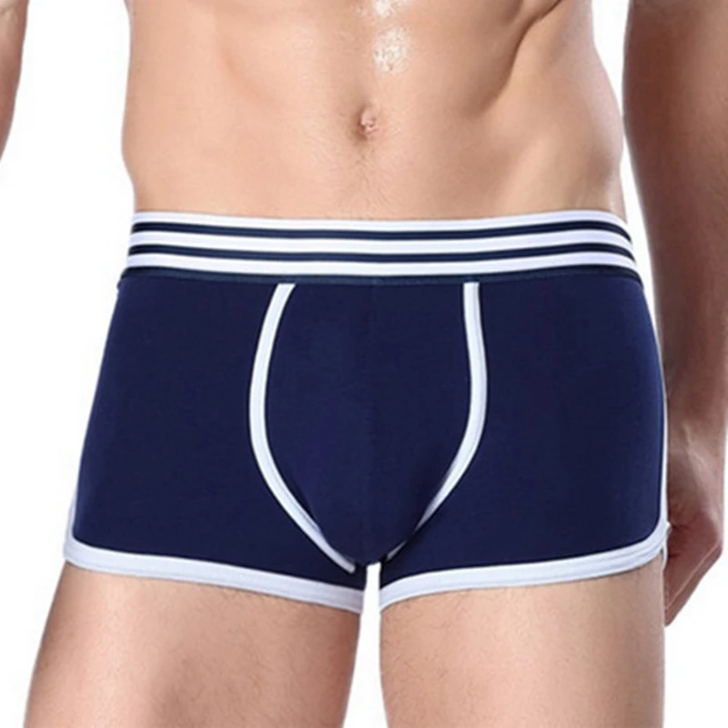 

WENYUJH Men's Underwear Boxer Shorts Cotton Youth Sports Boxer Shorts Korean Sexy Boys Shorts Panties Underwear For Men Panties
