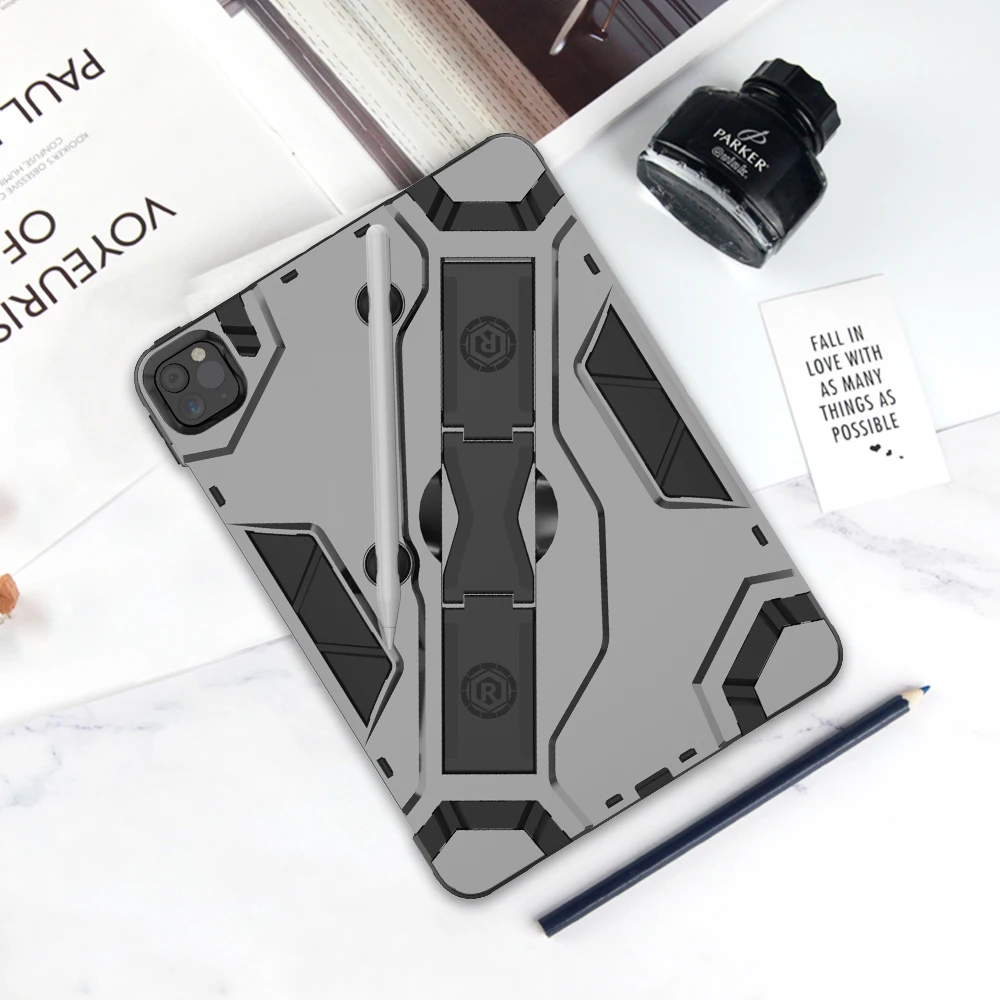 Чехол для iPad Pro 11 дюймов 2020 держатель ручки 360 полная защита подставка