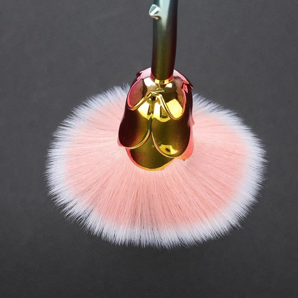 Косметическая Пылезащитная щетка для ногтей удаления пыли пудры Маникюр Педикюр