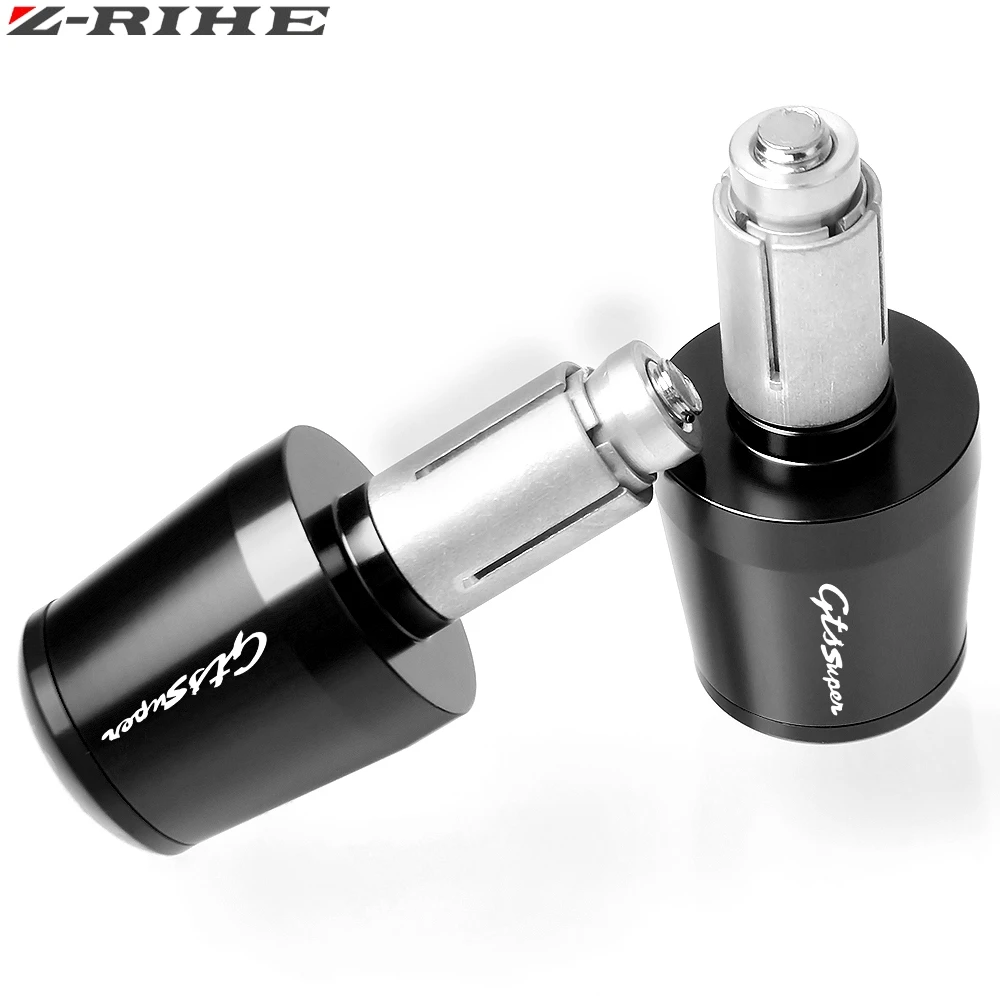 Мотоцикл 7/8 &quot22 мм Руль с ЧПУ рукоятки Торцевая Крышка для Vespa Granturismo 125/200 GTS 125/250