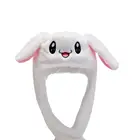 Тряски одной сети красный кролик шапки с ушками Pinch кроличьи уши будет двигаться с заячьими ушками на капюшоне, слон, панда, единорог, подушка безопасности для кепки