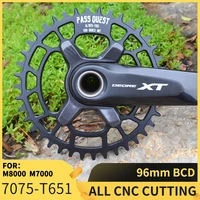 pass quest 96bcd mtb oval narrow wide chainringchain ring 32t 48t bike bicycle chainwheelchain wheel deore crankset