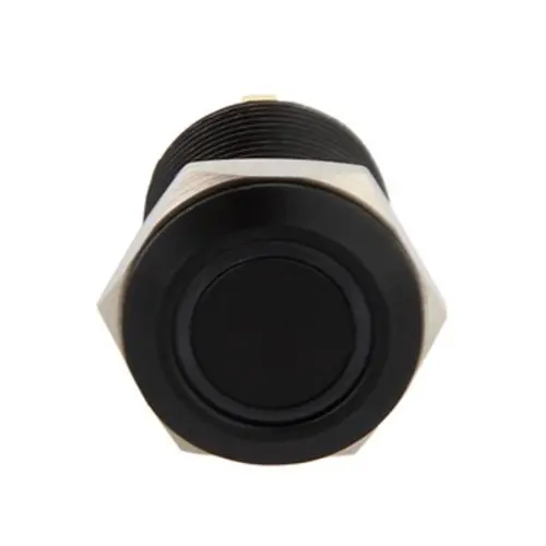 3V Pushbutton Switch Bell Push Blue LED 12 mm Black | Обустройство дома