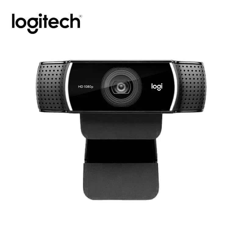 Производитель отремонтированный(б/у): logitech C922 PRO Автофокус Встроенный микрофон full HD анкерная веб-камера со штативом