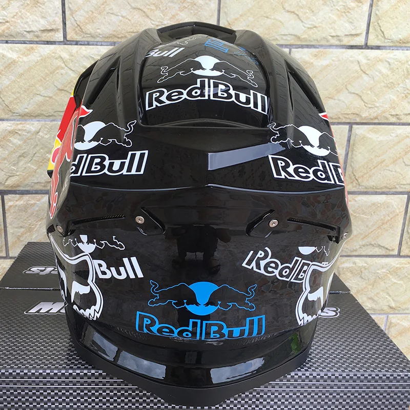 Motorcycle Helmet Motorcycle Riding Full Face Helmet Motocross Men's Adventure Downhill Racing Helmet DOT