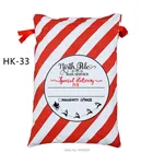 Мешочки для Деда Мороза, холщовые мешочки для сладостей, 1 шт., рождественские мешочки, украшения для дома, большие игрушки для детей, подарок ручной работы, 38 видов