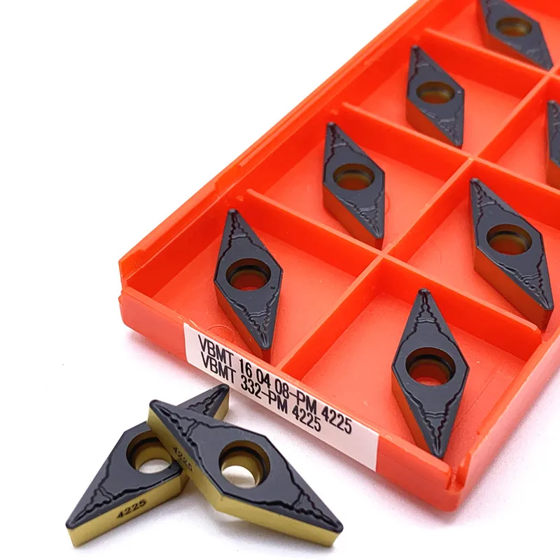 

VBMT160408 PM4225 VBMT 160404 PM 4225 Carbide Tool Metal Turning Tool CNC Turning Tool Lathe Tools VBMT160404 Turning Tool