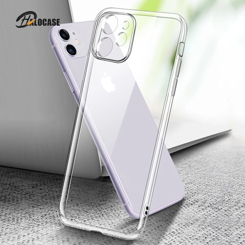 

Transparent Phone case For iPhone 11 12 Pro Xs Max Silicone Shockproof Case iPhone 8 Plus 6 7 SE 2020 Xr Case for iPhone X Cover