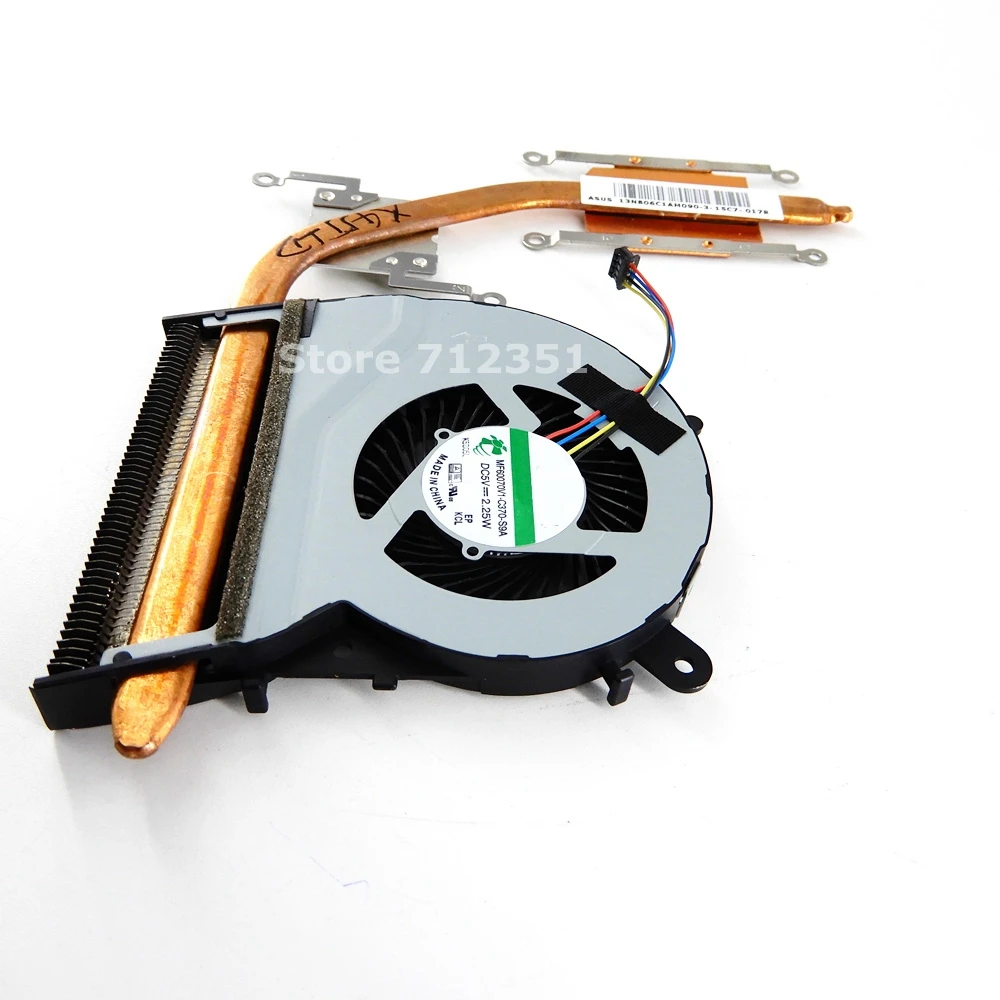 Радиатор X455LD для процессора ASUS A455 A455L K455L X455LJ Y483L|Кулеры и системы охлаждения