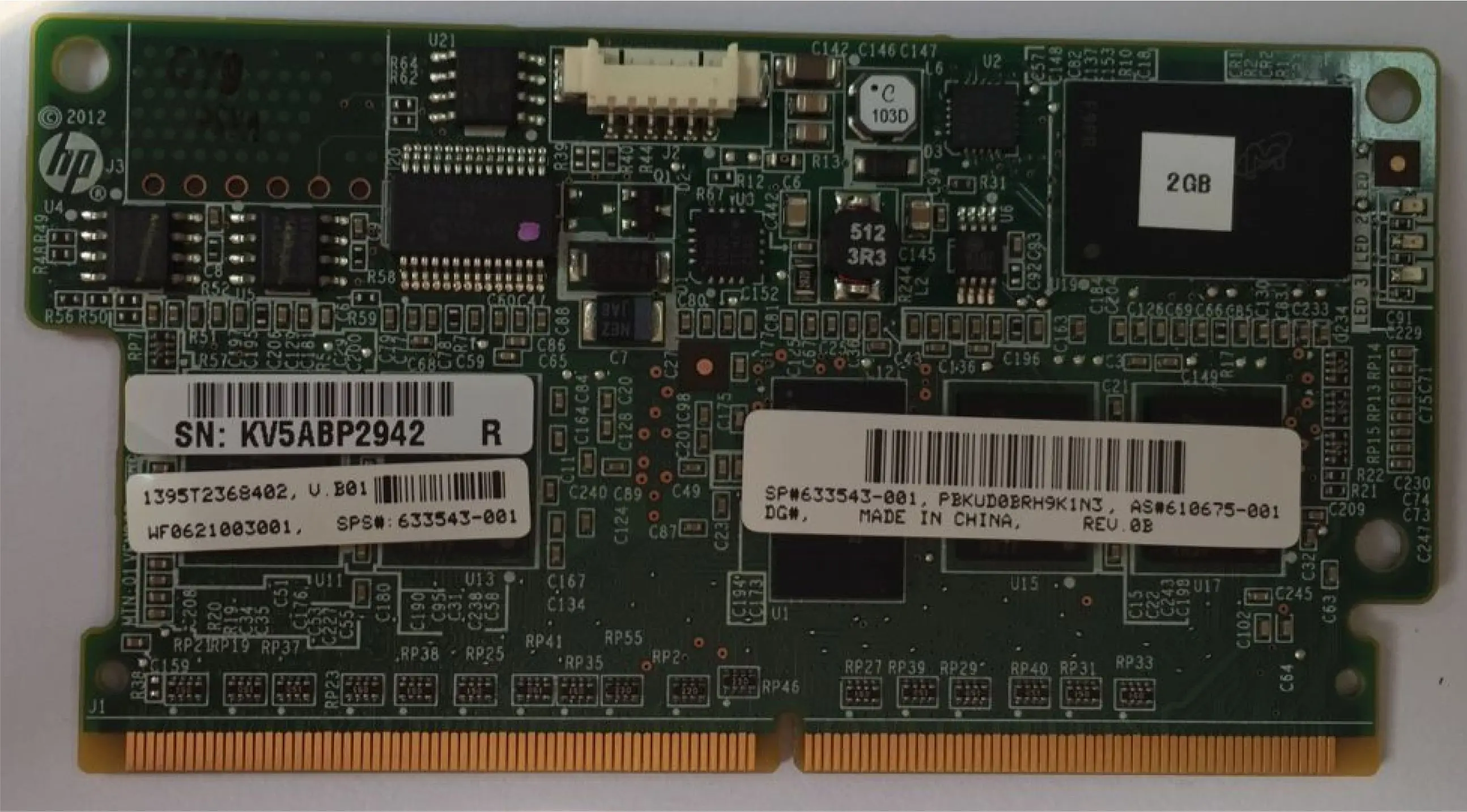 698529-B21 729635-001 698547-001 умный массив P430/2 ГБ FBWC 1-портовый Int SAS контроллер | Компьютеры и
