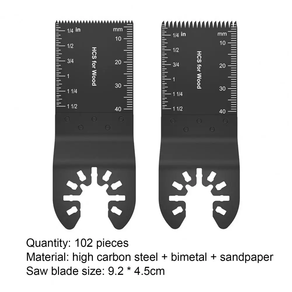 

102Pcs/Set Professional Saw Blade High Precision Strong Hardware Tool Easy Operation Saw Blade for Warehouse Factory Accessories