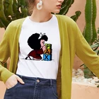 Забавная футболка Mafalda женская Harajuku милый комикс мультфильм с коротким рукавом Kawaii повседневная Mafalda Graphics топы в корейском стиле женская футболка