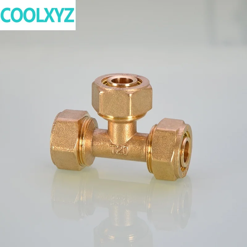 

pipe fittings Aluminum plastic pipe direct 1620 * 1/2IN 3/4IN solar water heater pipe joint accessories pipe fittings tee elbow