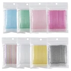 Одноразовая микро щетка 100 шт ресницы человека Расширение Удаление ресниц микро щетка для наращивания ресниц инструмент ресницы аксессуары