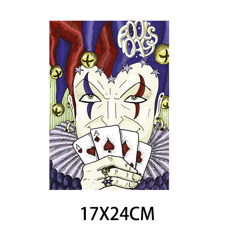 Термочувствительные патчи Joker для покера наклейки глажки одежды