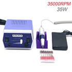 Профессиональная машинка для полировки ногтей RainSolid, инструменты для дизайна ногтей, набор для маникюра, 30000 обмин, 110-220 В, электрическая машинка для маникюра