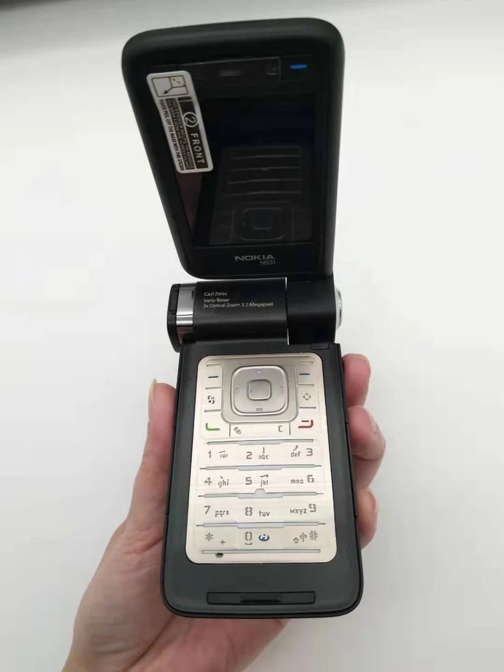 Отремонтированный N93i разблокированный сотовый телефон Nokia N93i wifi 3g отремонтированные телефоны русская клавиатура Поддержка отремонтированный