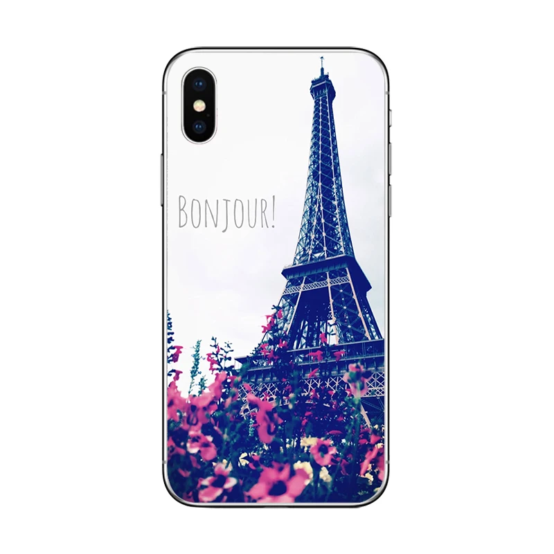 Чехол для телефона cicibers Love Paris с Эйфелевой башней мягкий силиконовый чехол из ТПУ