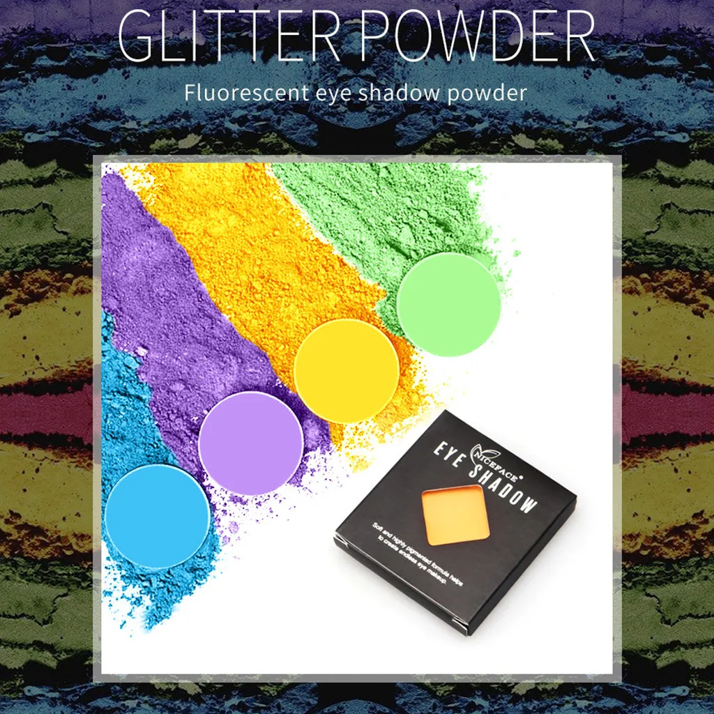 Красота глазурованная 8 цветов матовое стекло с перламутровым эффектом тени для