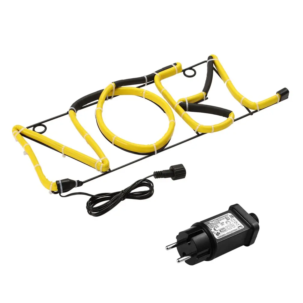 

Неоновая вывессветильник в форме алфавита для украшения комнаты