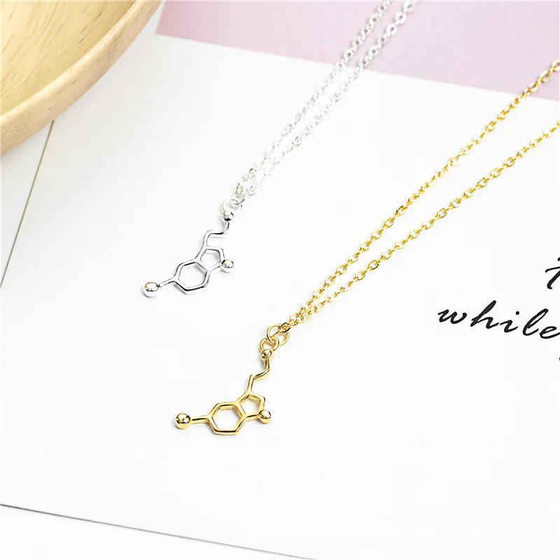 Flyleaf 925 пробы серебряные ювелирные изделия допамин химическая молекулярная