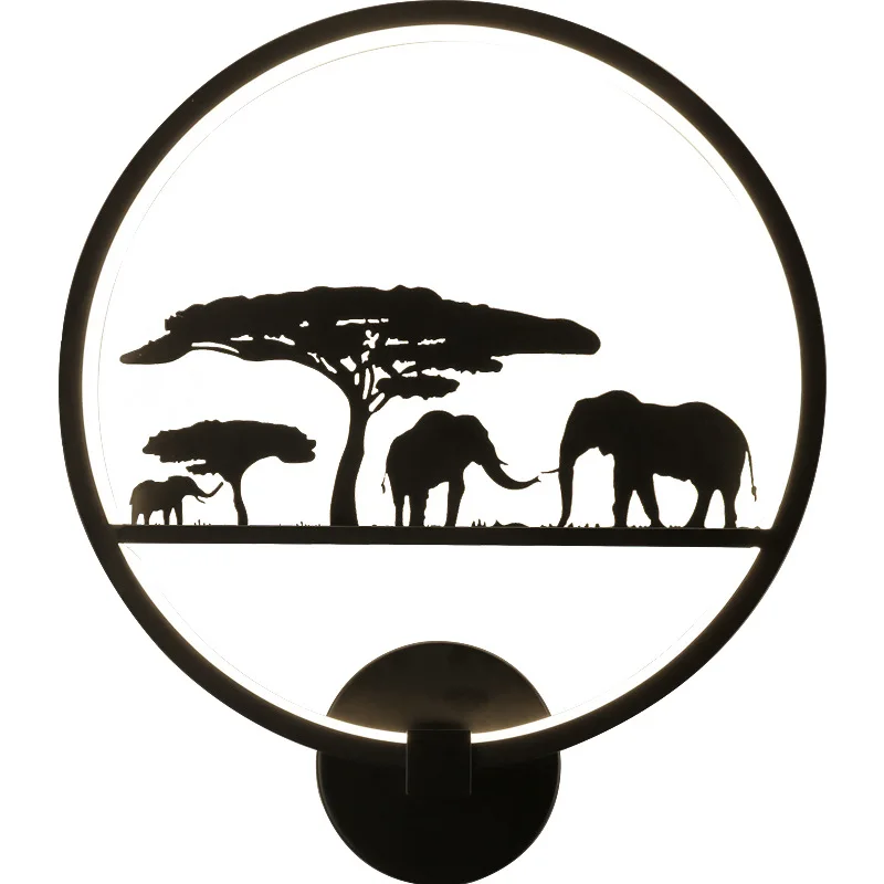 Современная светодиодный ная настенная лампа креативный комнатный светильник