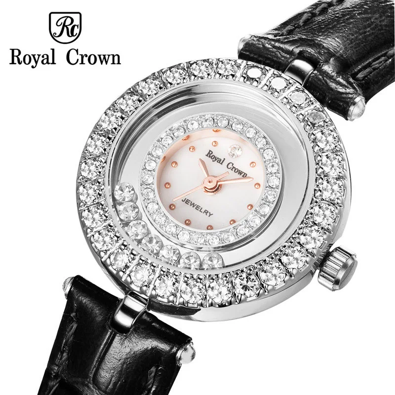 Роскошные маленькие часы с подвижным кристаллом женские модные браслет стразы