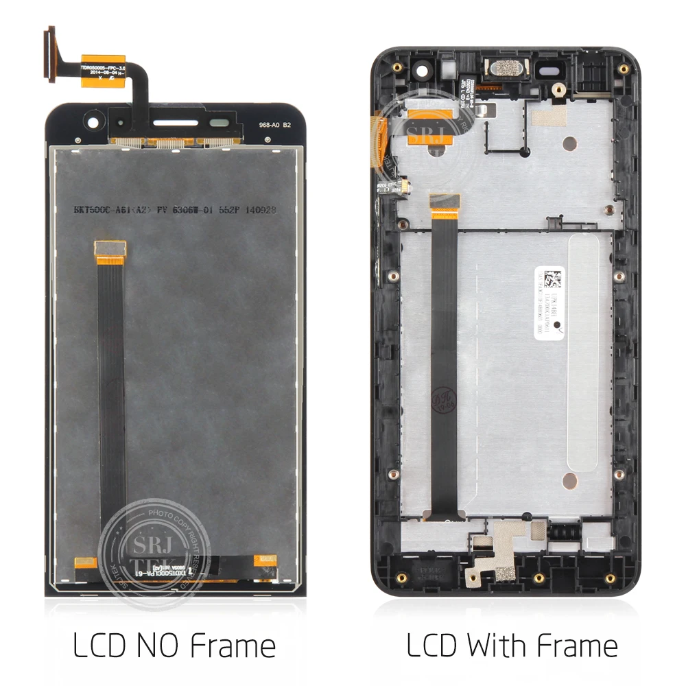 Оригинальный протестированный 5 дюймовый ЖК дисплей для Asus Zenfone Lite сенсорный