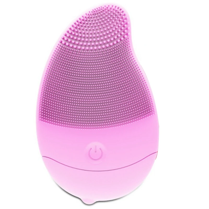 Очищающий массаж лица Мини электрическая Чистящая Щетка массажная силиконовая