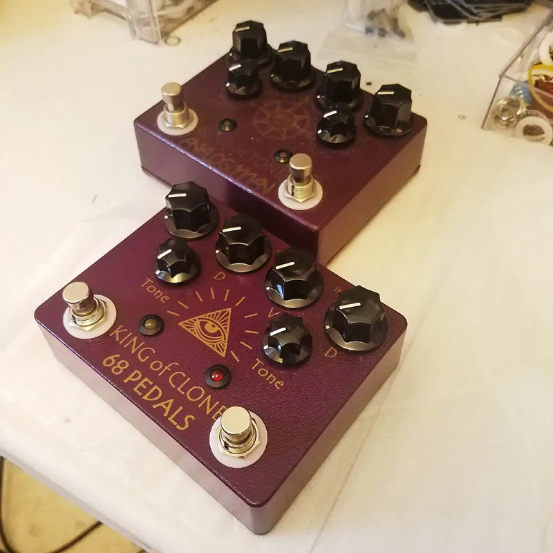

68pedals King Of Clone Overload Monoblock Effect King Of Tone