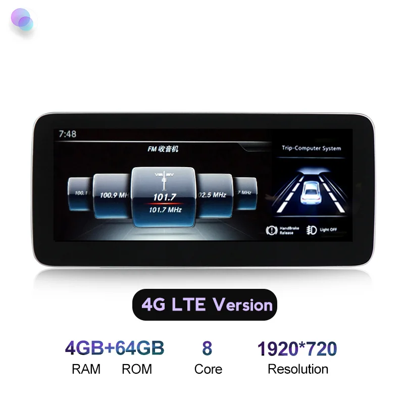 64G NTG5.0 1920*720 ips экран 4+ 64G Android 9,0 дисплей для Mercedes Benz CLA w177 GLA X156 2013- автомобильный Радио экран gps Навигация BT - Цвет: 64G NTG5.0