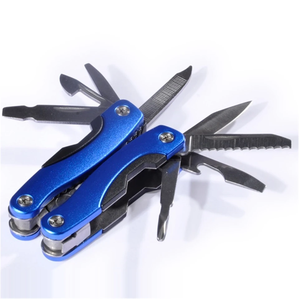 

Hot Outdoor Multitool Pliers Serrated Knife Jaw Hand Tools+Screwdriver+Pliers+Knife Multitool Knife Set Survival Gear