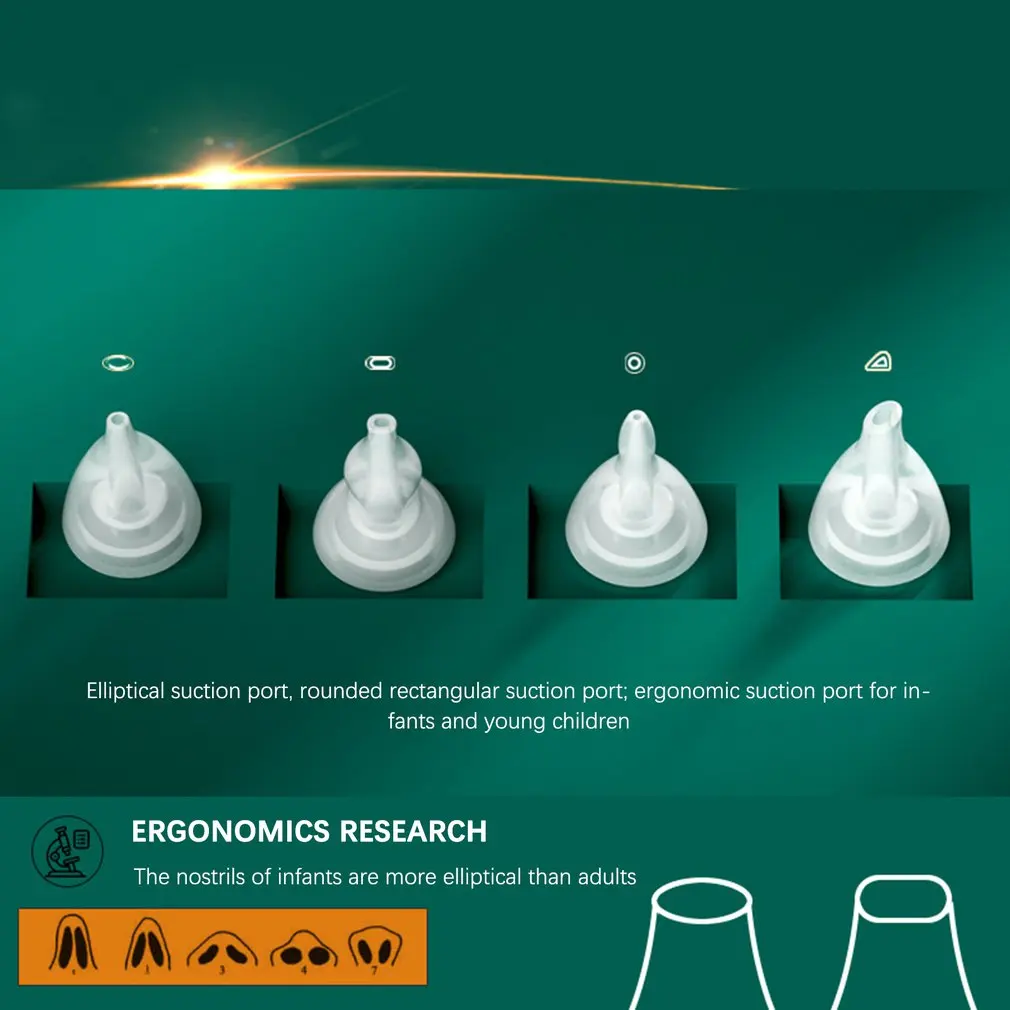 

Electric Kid Nasal Aspirator Snot Sucker Nose Mucus Vacuum Cleaner With 3 Levels Of Suction For Newborn Infant