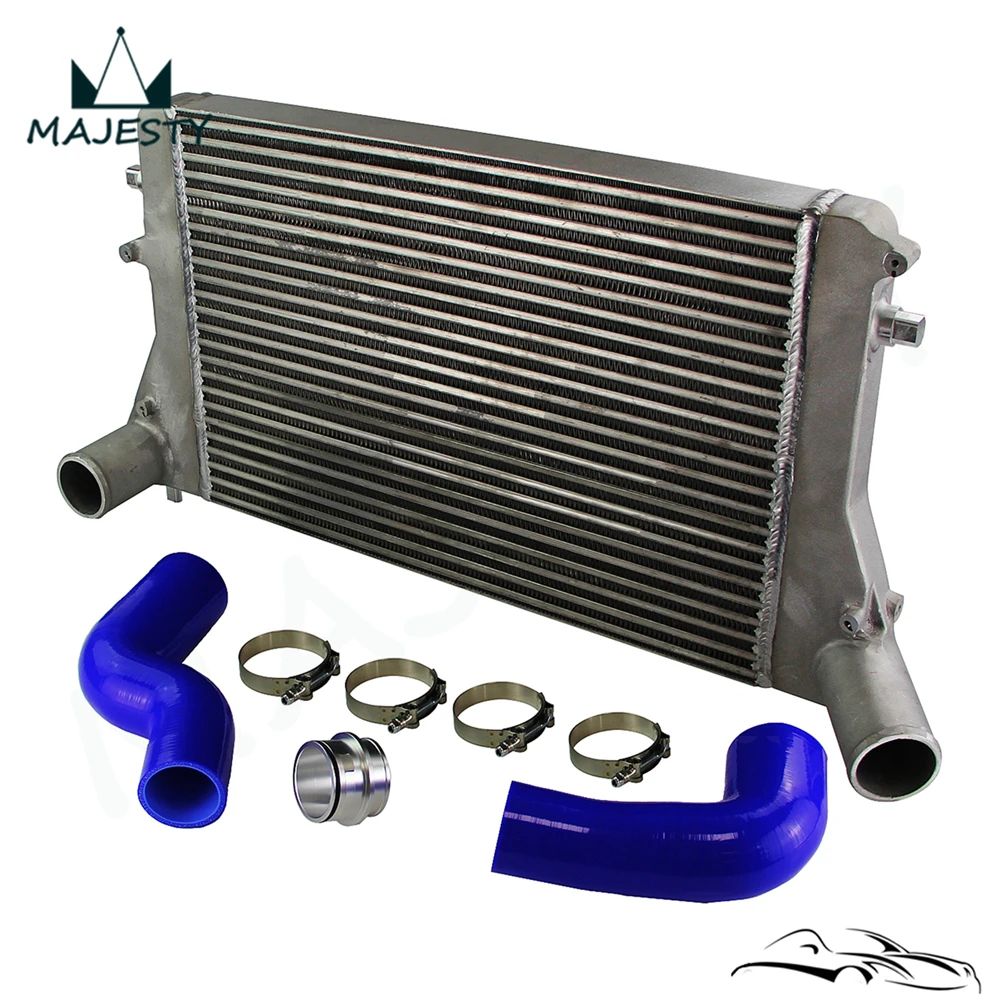 Интеркулер + силиконовый шланг/труба/трубопровод (Версия 2) Наборы для VW 06 10 GTI Golf