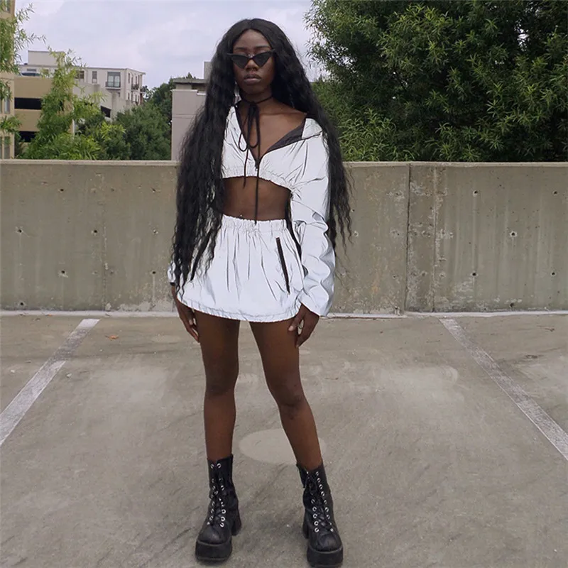 Светоотражающий Комплект из двух предметов Helisopus толстовка с капюшоном на молнии