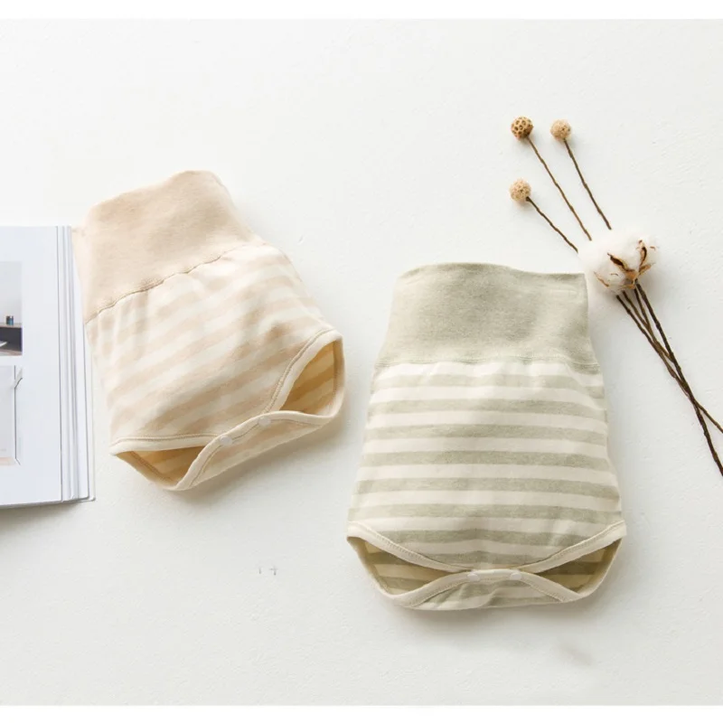 Трусики для младенцев х/б с высокой талией|Нижнее белье пеленки и панталоны| |