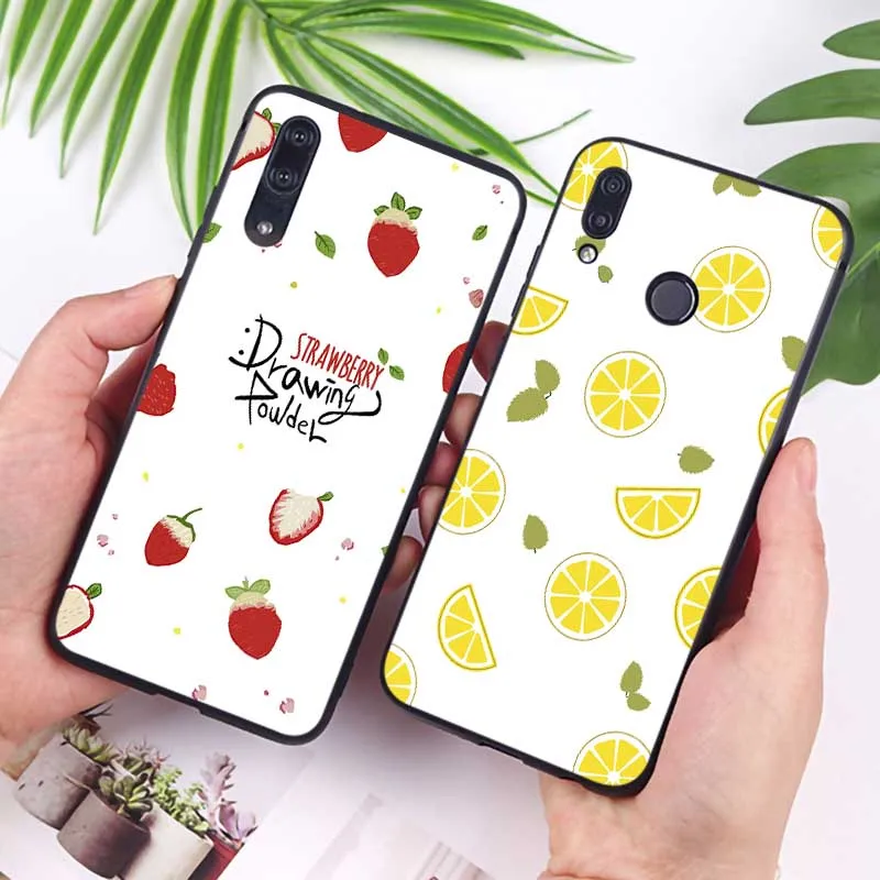 For huawei mate 30 pro p20 p30 20 lite Clear Soft Silicone Phone Case fruit |