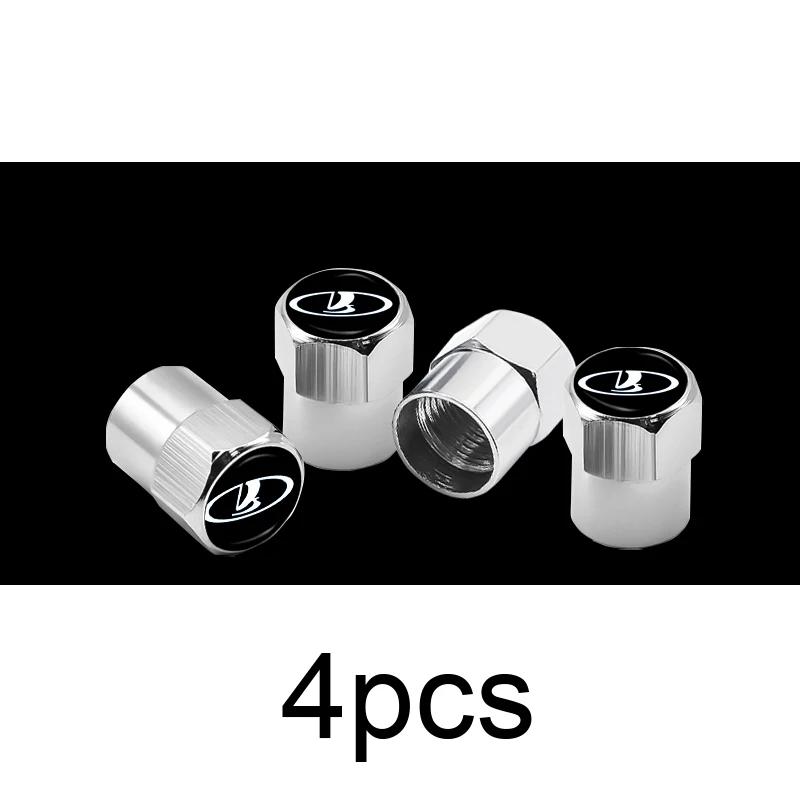 4 шт. колпачки для воздушных клапанов автомобильных шин Lada Priora Kalina Granta Vesta X-Ray Lights